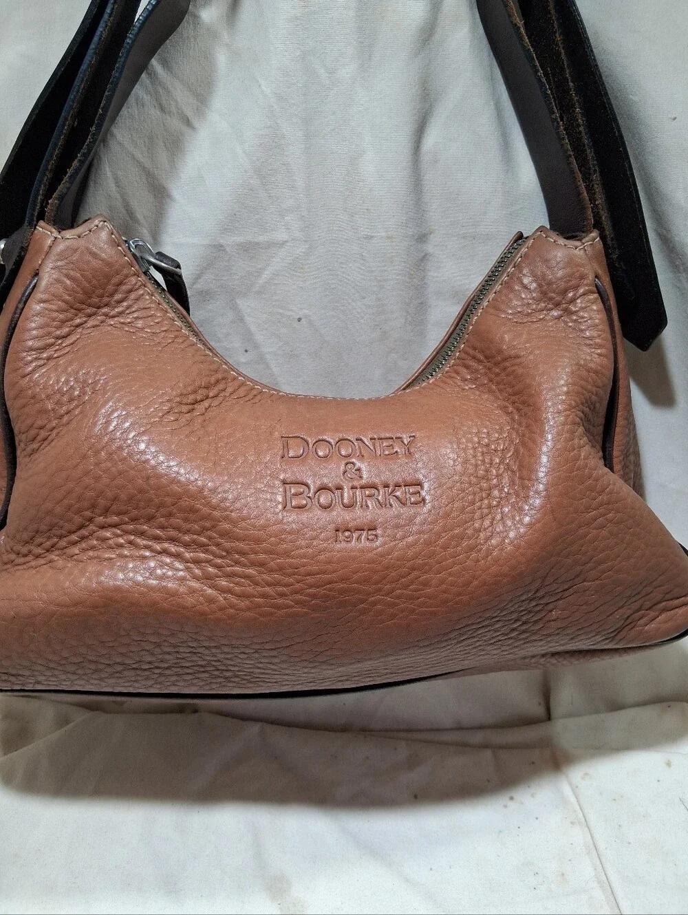 Vintage Dooney and bourke all pebbled leather hobo